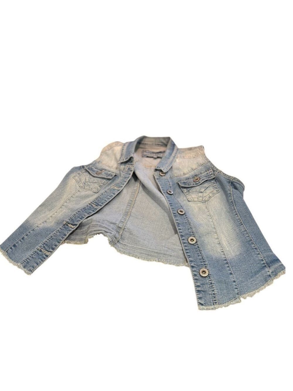 Maurices Denim Vest Size 1 - Picture 1 of 9